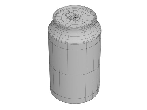 Pepsi Zero Drink Can 330ml 10 3D Model