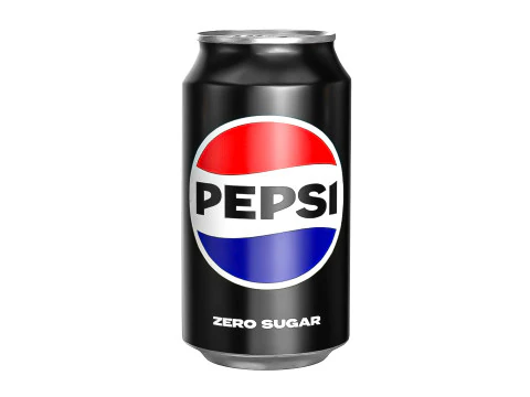 Pepsi Zero Drink Canette 355ml 11 Modèle 3D