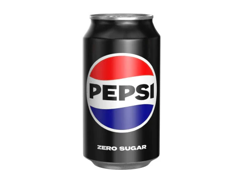 Pepsi Zero Drink Can 355ml 11 3D Model