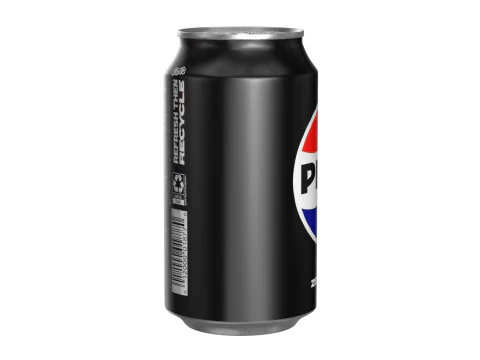 Pepsi Zero Drink Can 355ml 11 3D Model