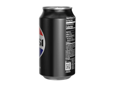 Pepsi Zero Drink Can 355ml 11 3D Model