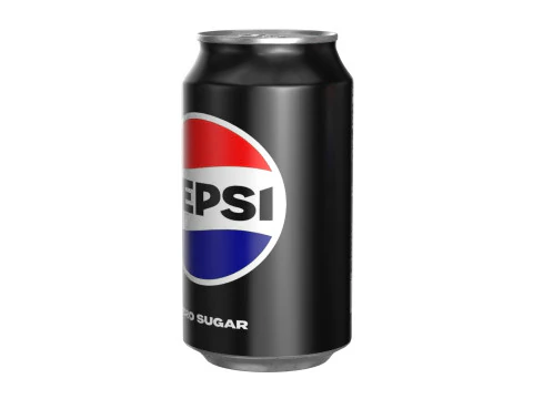 Pepsi Zero Drink Can 355ml 11 3D Model