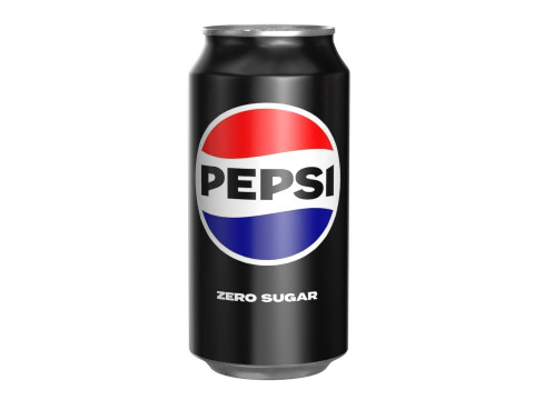 Pepsi Zero Drink Can 375ml 12 Modèle 3D