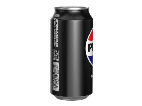 Pepsi Zero Drink Can 375ml 12 Modèle 3D