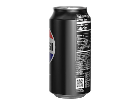 Pepsi Zero Drink Can 375ml 12 Modèle 3D