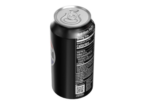 Pepsi Zero Drink Can 375ml 12 Modèle 3D