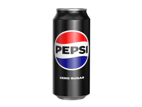 Pepsi Zero Drink Can 473ml 13 3D Model