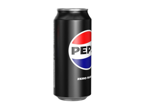 Pepsi Zero Drink Can 473ml 13 Modèle 3D