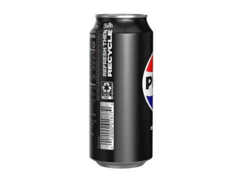 Pepsi Zero Drink Can 473ml 13 Modèle 3D