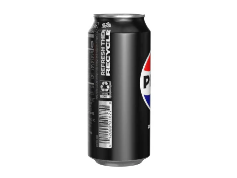 Pepsi Zero Drink Can 473ml 13 3D Model