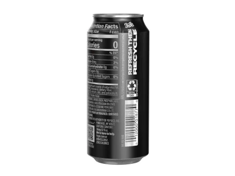 Pepsi Zero Drink Can 473ml 13 3D Model