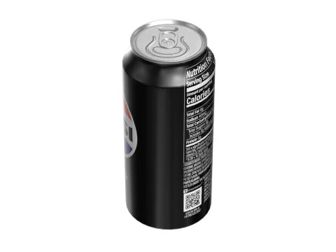 Pepsi Zero Drink Can 473ml 13 3D Model