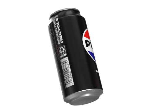 Pepsi Zero Drink Can 473ml 13 Modèle 3D