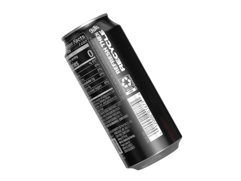 Pepsi Zero Drink Can 473ml 13 Modèle 3D