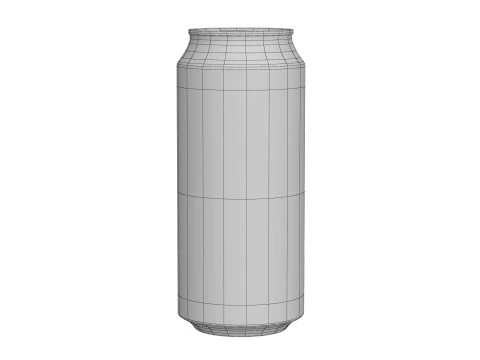 Pepsi Zero Drink Can 473ml 13 3D Model