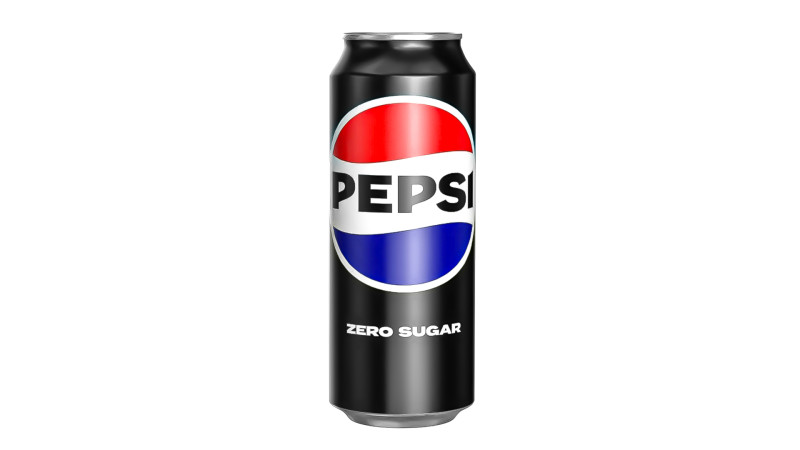 Pepsi Zero Drink Can 500ml 14 3D Модель .c4d .max .obj .3ds .fbx .stl .blend 