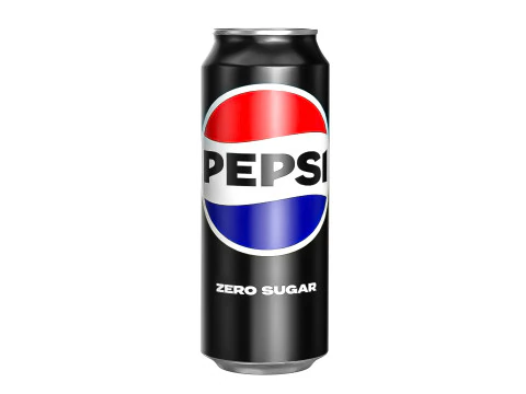 Pepsi Zero Boisson Canette 500ml 14 Modèle 3D