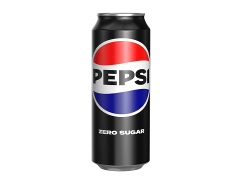 Pepsi Zero Drink Can 500ml 14 3D Модель