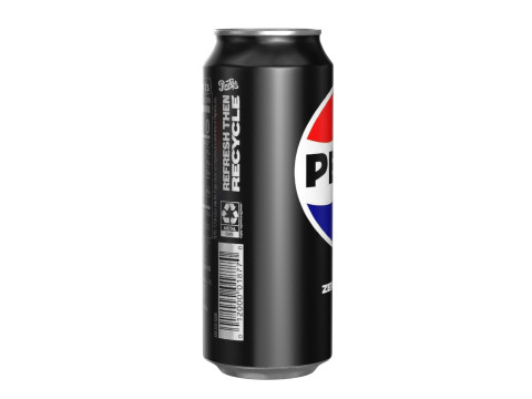 Pepsi Zero Drink Can 500ml 14 3D Модель