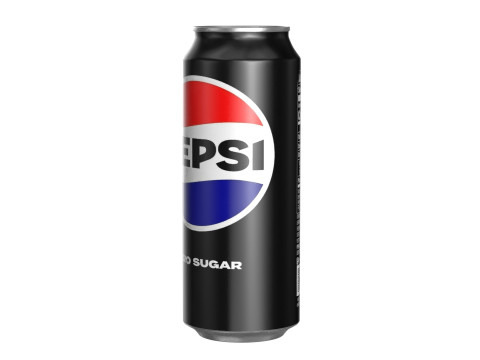 Pepsi Zero Drink Can 500ml 14 3D Модель