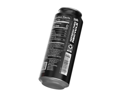 Pepsi Zero Drink Can 500ml 14 3D Модель