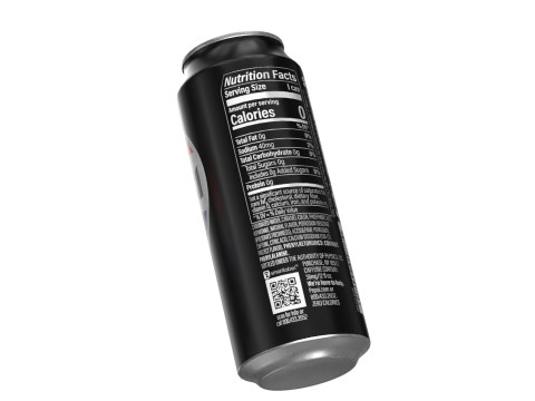 Pepsi Zero Drink Can 500ml 14 3D Модель