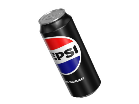 Pepsi Zero Drink Can 500ml 14 3D Модель