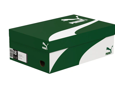Puma Shoe Box 01 3D Model