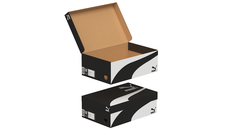 Puma Shoe Box 02 Modello 3D .c4d .max .obj .3ds .fbx .stl .blend 
