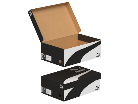 Puma Shoe Box 02 3D Model