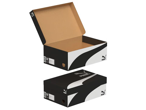 Caja de zapatos Puma 02 Modelo 3D