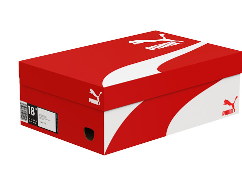 Puma Shoe Box 02 3D Model