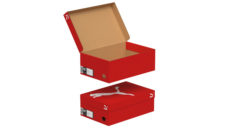 Puma Shoe Box 04 3D Modell .c4d .max .obj .3ds .fbx .stl .blend 
