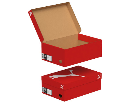 Puma Shoe Box 04 3D Model