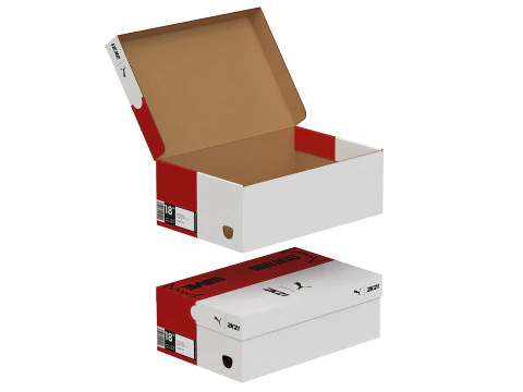 Caja de zapatos Puma 06 Modelo 3D