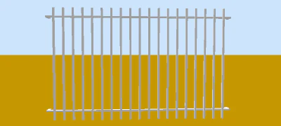 verja ventana window railing 3D Model .c4d .max .obj .3ds .fbx .stl .blend 