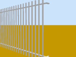 verja ventana window railing Model 3D