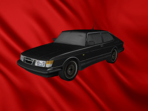 saab 900 3D Model