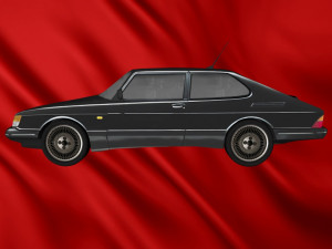 saab 900 3Dモデル