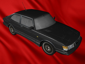 saab 900 3Dモデル