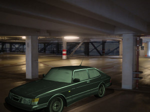 saab 900 3Dモデル