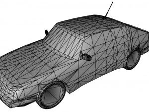 saab 900 3D Model