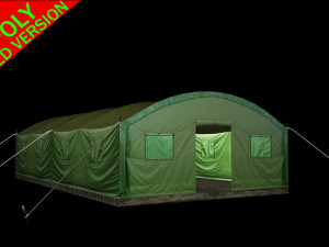 military tent 3D Модель