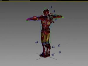 iron man 3D Model