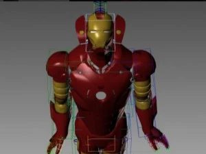 iron man 3D Model