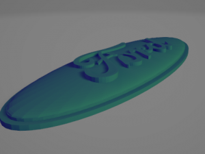 logo badge Modelo de Impressão 3D