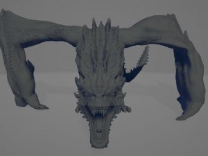 drogon 3D-printmodel