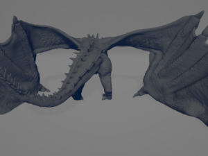 drogon Modelo de Impressão 3D
