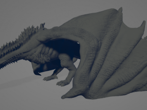 drogon Modelo de Impressão 3D