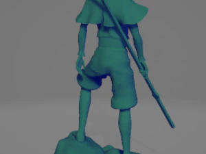 avatar aang 3D Baskı Modeli